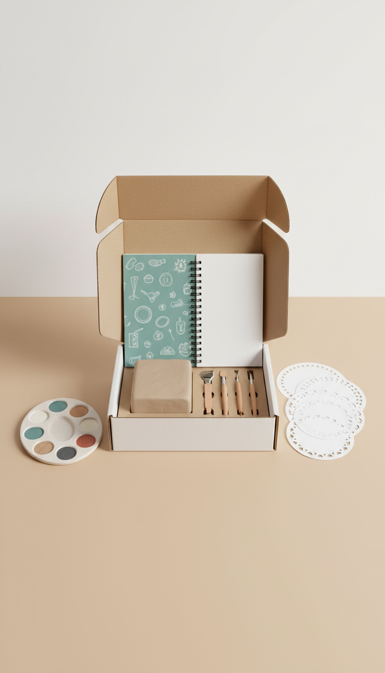 Decorative Dish Kit With Design Templates